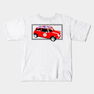 Shift Shirts Small Packages – Morris Mini Cooper Inspired Kids T-Shirt